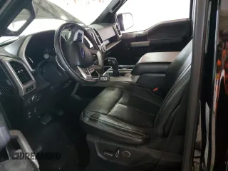 2018 Ford F-150 XL with VIN 1FTFW1EG1JFC18807, listed as a Copart auction lot 60664725 with 129,841 mi miles and Salvage title. Bid and sale history available at DreamBid. Image 7.