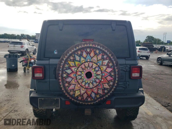 2024 Jeep Wrangler Sport S with VIN 1C4PJXDG6RW290752, listed as a Copart auction lot 58501845 with 11,656 mi miles and Clean title. Bid and sale history available at DreamBid. Image 6.