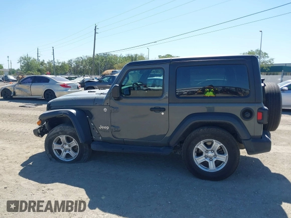 2020 Jeep Wrangler Sport S с VIN 1C4GJXAN4LW208110, выставлен на аукционе IAAI как лот 41811650 с пробегом 48 623 миль миль и . История ставок и продаж доступна на DreamBid. Изображение 14.