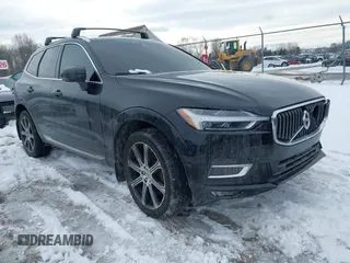 2019 Volvo XC60 Inscription with VIN LYVA22RL3KB206362, listed as a IAAI auction lot 41696086 with 126,640 mi miles. Bid and sale history available at carsss.com. Image 1.