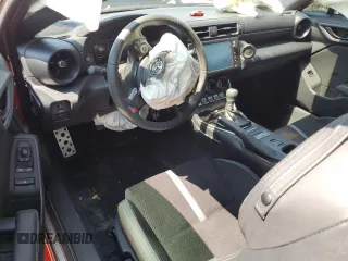 2023 Toyota GR86 Premium with VIN JF1ZNBF11P8757608, listed as a Copart auction lot 66290094 with 0 mi miles and Salvage Title. Bid and sale history available at carsss.com. Image 8.