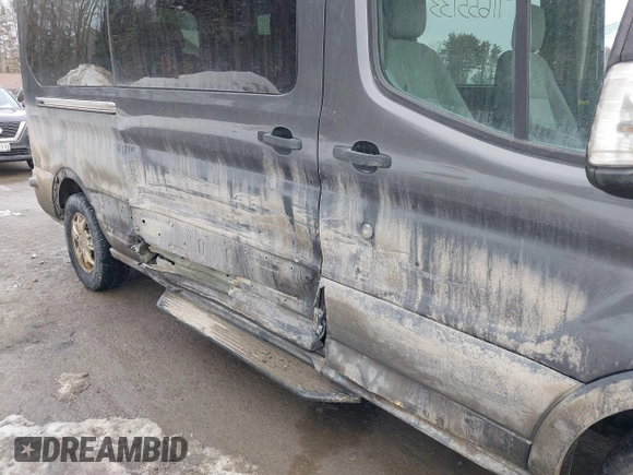 2016 Ford Transit Passenger XL with VIN 1FBZX2CM8GKA41041, listed as a IAAI auction lot 41655133 with 109,546 mi miles and . Bid and sale history available at DreamBid. Image 6.