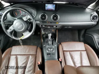 2015 Audi A3 1.8T Premium Plus with VIN WAUCCGFF9F1092525, listed as a Copart auction lot 49911583 with 90,168 mi miles. Bid and sale history available at carsss.com. Image 8.