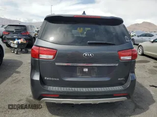 2016 Kia Sedona SX-L with VIN KNDME5C18G6126697, listed as a Copart auction lot 51707875 with 214,145 mi miles and Clean Title. Bid and sale history available at carsss.com. Image 6.