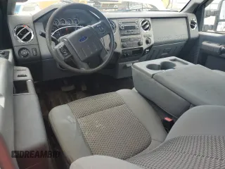 2011 Ford F-250 XL with VIN 1FT7X2B66BEC41526, listed as a Copart auction lot 63617455 with 197,068 mi miles and Salvage title. Bid and sale history available at DreamBid. Image 8.