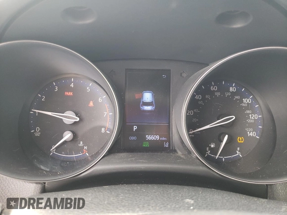 2019 Toyota C-HR XLE with VIN JTNKHMBX3K1036759, listed as a Copart auction lot 48520215 with 56,609 mi miles and Salvage Title. Bid and sale history available at DreamBid. Image 9.