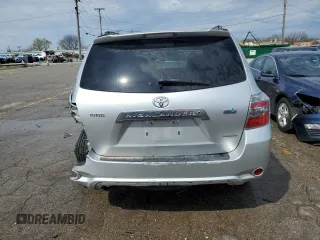 2008 Toyota Highlander Hybrid Limited with VIN JTEEW44A882023505, listed as a Copart auction lot 54398425 with 253,471 mi miles and Clean Title. Bid and sale history available at carsss.com. Image 6.