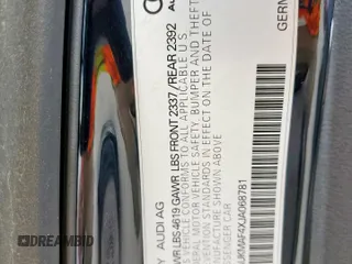 2018 Audi A4 Premium z VIN WAUKMAF4XJA068781, wystawiony jako Copart lot #57137725 z przebiegiem 75 303 mil mil oraz Szkoda całkowita • Salvage title. Historia ofert i sprzedaży dostępna na DreamBid. Obrazek 13.