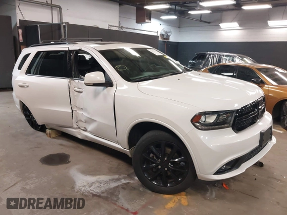 2017 Dodge Durango GT z VIN 1C4RDJDG1HC936972, wystawiony jako IAAI lot #42593262 z przebiegiem 80 000 mil mil oraz . Historia ofert i sprzedaży dostępna na DreamBid. Obrazek 1.