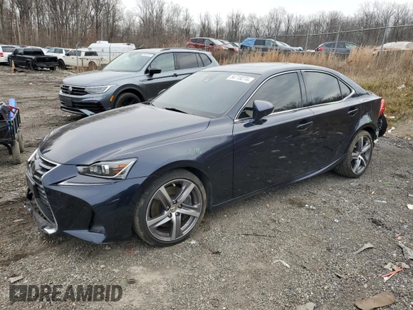 2018 Lexus IS with VIN JTHC81D2XJ5029211, listed as a Copart auction lot 84718274 with 28,290 mi miles and Salvage Title. Bid and sale history available at carsss.com. Image 1.