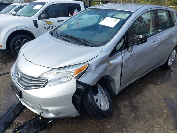 2016 Nissan Note S Plus with VIN 3N1CE2CP1GL397138, listed as a IAAI auction lot 41473397 with 87,728 mi miles and . Bid and sale history available at DreamBid. Image 6.
