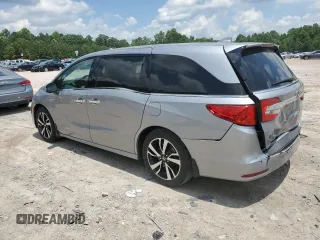 2019 Honda Odyssey Elite with VIN 5FNRL6H92KB061102, listed as a Copart auction lot 62653025 with 78,083 mi miles and Salvage title. Bid and sale history available at DreamBid. Image 2.