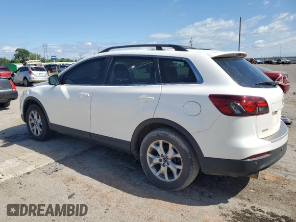 2015 Mazda CX-9 Touring with VIN JM3TB2CA2F0464589, listed as a Copart auction lot 53964885 with 181,610 mi miles and Salvage Title. Bid and sale history available at DreamBid. Image 2.
