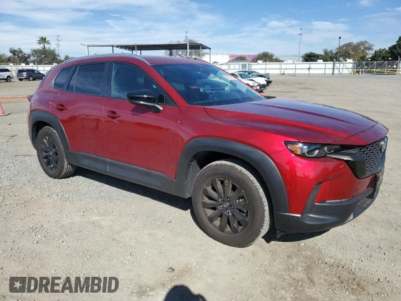 2024 Mazda CX-50 S Select with VIN 7MMVABAM1RN218366, listed as a Copart auction lot 42797955 with 2,701 mi miles and Salvage title. Bid and sale history available at DreamBid. Image 4.