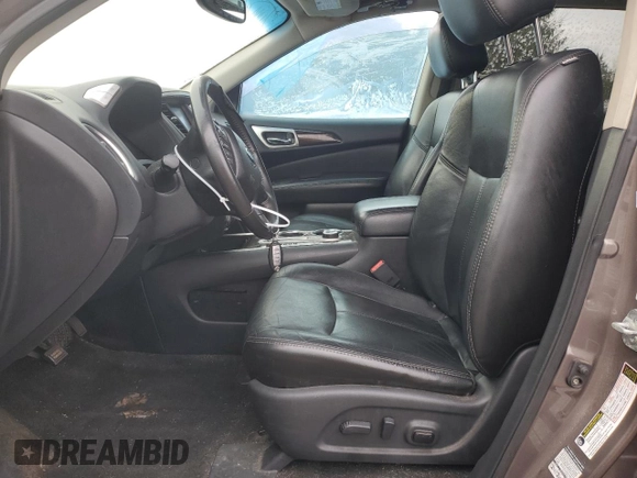 2013 Nissan Pathfinder Platinum with VIN 5N1AR2MM9DC674036, listed as a Copart auction lot 86051544 with 154,805 mi miles and Salvage title. Bid and sale history available at DreamBid. Image 7.