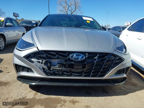 2023 Hyundai Sonata SEL Plus with VIN KMHL44J27PA263823, listed as a IAAI auction lot 41688176 with 23,360 mi miles. Bid and sale history available at carsss.com. Image 12.