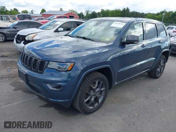 2021 Jeep Grand Cherokee Limited z VIN 1C4RJFBG3MC810728, wystawiony jako IAAI lot #42340519 z przebiegiem 46 180 mil mil oraz . Historia ofert i sprzedaży dostępna na DreamBid. Obrazek 17.