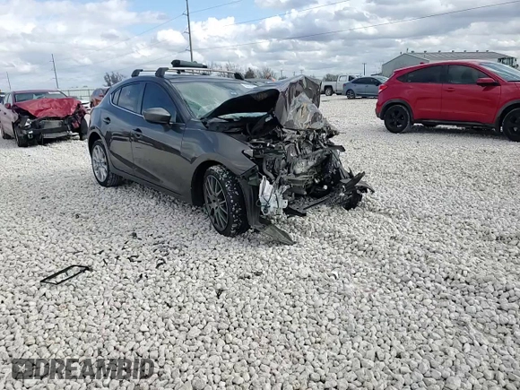 2015 Mazda 3 S Grand Touring with VIN JM1BM1M30F1267553, listed as a Copart auction lot 83709274 with Not Provided miles and Salvage Title. Bid and sale history available at DreamBid. Image 10.