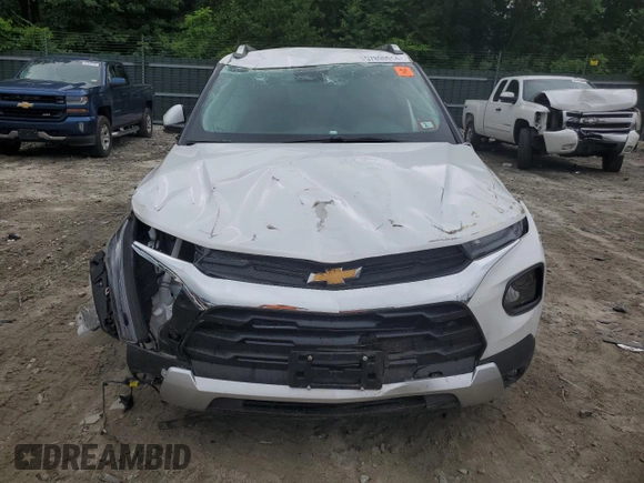 2023 Chevrolet TrailBlazer LT with VIN KL79MRSL0PB009039, listed as a Copart auction lot 57890914 with Not Provided miles and Salvage Title. Bid and sale history available at DreamBid. Image 5.