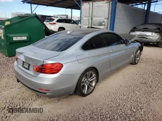 2017 BMW 4 Series 430i with VIN WBA4R7C39HK896107, listed as a Copart auction lot 79202964 with 136,656 mi miles and Salvage Title. Bid and sale history available at DreamBid. Image 3.