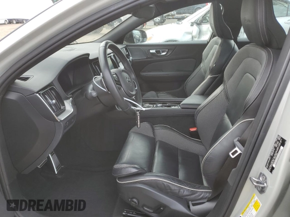 2019 Volvo S60 R-Design with VIN 7JRA22TM8KG016709, listed as a Copart auction lot 39837263 with 36,825 mi miles. Bid and sale history available at carsss.com. Image 7.