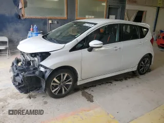 2018 Nissan Note SV with VIN 3N1CE2CP1JL358881, listed as a Copart auction lot 60713925 with 67,872 mi miles and Salvage title. Bid and sale history available at DreamBid. Image 1.