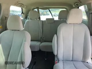 2013 Toyota Sienna L with VIN 5TDZK3DC3DS296433, listed as a Copart auction lot 62551444 with 0 mi miles and Non Repairable. Bid and sale history available at carsss.com. Image 10.