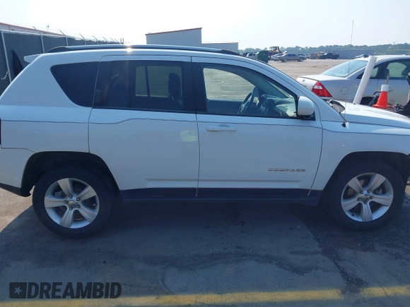 2014 Jeep Compass Latitude with VIN 1C4NJCEB7ED794428, listed as a IAAI auction lot 41995264 with 182,413 mi miles. Bid and sale history available at carsss.com. Image 14.