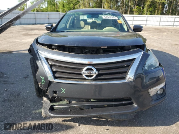 2015 Nissan Altima SL with VIN 1N4BL3APXFC163085, listed as a Copart auction lot 52386565 with 86,684 mi miles and Salvage Title. Bid and sale history available at carsss.com. Image 5.