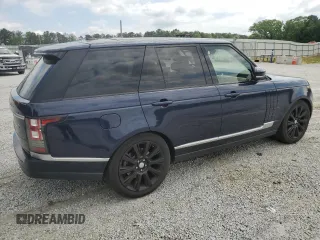 2016 Land Rover Range Rover z VIN SALGR2PF4GA288399, wystawiony jako Copart lot #54561645 z przebiegiem 79 917 mil mil oraz Tytuł czysty. Historia ofert i sprzedaży dostępna na DreamBid. Obrazek 3.
