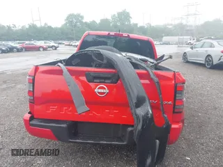 2023 Nissan Frontier SV with VIN 1N6ED1EK5PN656523, listed as a IAAI auction lot 42341035 with 38,653 mi miles and . Bid and sale history available at DreamBid. Image 16.