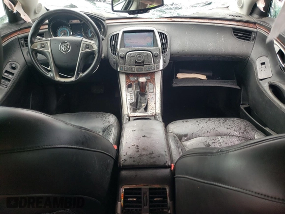 2013 Buick LaCrosse Leather with VIN 1G4GC5E31DF123939, listed as a Copart auction lot 61789015 with 161,686 mi miles and Salvage title. Bid and sale history available at DreamBid. Image 8.