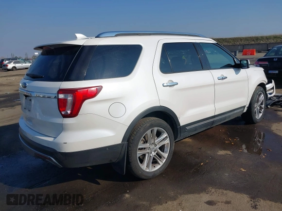 2016 Ford Explorer Limited with VIN 1FM5K7F86GGA56835, listed as a IAAI auction lot 41466772 with 137,306 mi miles and . Bid and sale history available at DreamBid. Image 4.