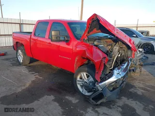 2007 Chevrolet Silverado 1500 LT w/1LT with VIN 3GCEC13J57G535161, listed as a IAAI auction lot 41282921 with 1 mi miles. Bid and sale history available at carsss.com. Image 1.