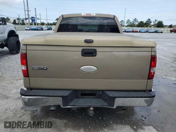 2007 Ford F-150 XLT with VIN 1FTPW12V77FA65348, listed as a Copart auction lot 59727355 with 146,566 mi miles and Salvage title. Bid and sale history available at DreamBid. Image 6.