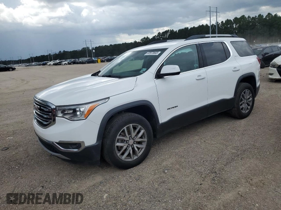 2017 GMC Acadia SLE with VIN 1GKKNLLS2HZ238338, listed as a Copart auction lot 63973665 with 97,812 mi miles and Salvage title. Bid and sale history available at DreamBid. Image 1.
