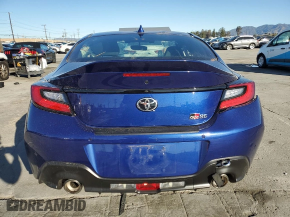 2024 Toyota 86 Premium with VIN JF1ZNBE16R8757351, listed as a Copart auction lot 49663995 with 11,069 mi miles and Salvage Title. Bid and sale history available at DreamBid. Image 6.
