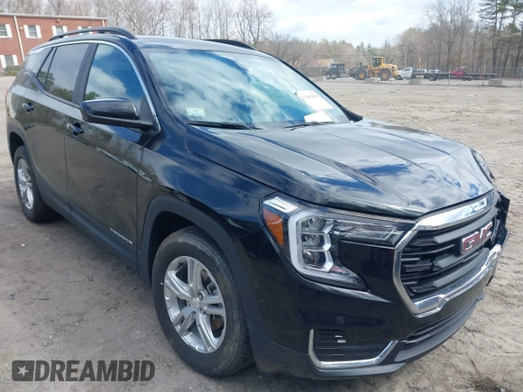 2023 GMC Terrain SLE z VIN 3GKALTEG1PL220672, wystawiony jako IAAI lot #41902965 z przebiegiem 27 214 mil mil oraz . Historia ofert i sprzedaży dostępna na DreamBid. Obrazek 1.
