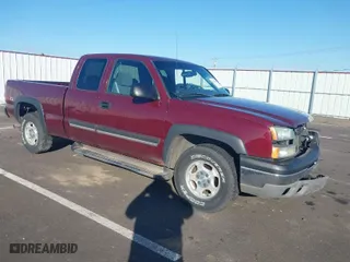 2003 Chevrolet Silverado 1500 LT with VIN 1GCEK19T33E304904, listed as a IAAI auction lot 41647065 with 109,057 mi miles. Bid and sale history available at carsss.com. Image 1.