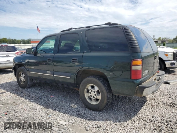 2002 Chevrolet Tahoe LS with VIN 1GNEC13Z22R140215, listed as a Copart auction lot 70225174 with 263,278 mi miles and Salvage Title. Bid and sale history available at carsss.com. Image 2.