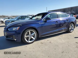2019 Audi A5 Sportback Prestige with VIN WAUFNDF5XKA067981, listed as a Copart auction lot 46570915 with 16,538 mi miles and Salvage Title. Bid and sale history available at carsss.com. Image 1.