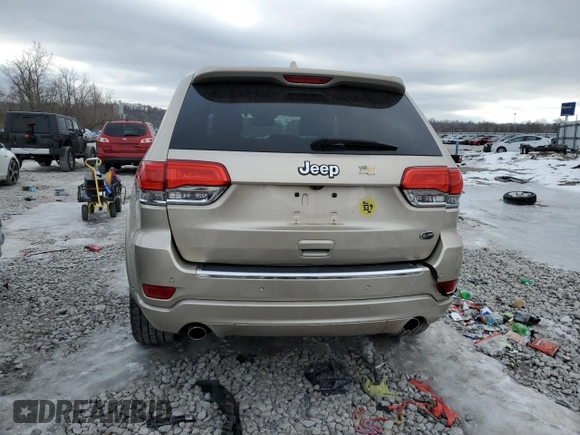 2015 Jeep Grand Cherokee High Altitude with VIN 1C4RJECG4FC669809, listed as a Copart auction lot 88909645 with 115,752 mi miles and Salvage Title. Bid and sale history available at carsss.com. Image 6.