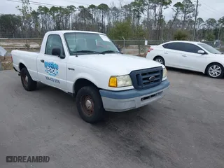 2005 Ford Ranger XL with VIN 1FTYR10U05PA57119, listed as a IAAI auction lot 41537218 with 64,230 mi miles. Bid and sale history available at carsss.com. Image 1.
