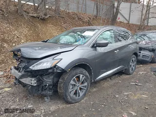 2023 Nissan Murano SV with VIN 5N1AZ2BS9PC110604, listed as a IAAI auction lot 41437373 with 46,568 mi miles. Bid and sale history available at carsss.com. Image 18.
