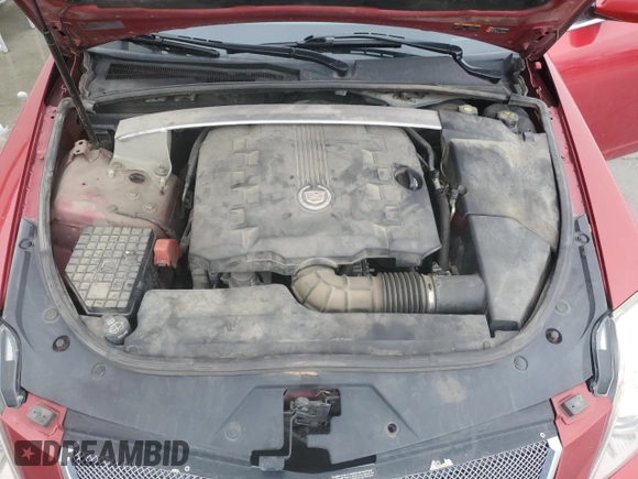 2012 Cadillac CTS Premium with VIN 1G6DS5E34C0130933, listed as a Copart auction lot 45604365 with 166,180 mi miles and Salvage Title. Bid and sale history available at DreamBid. Image 11.
