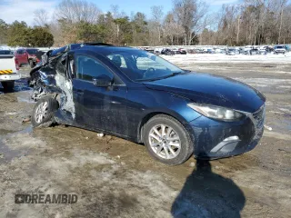 2014 Mazda 3 i Grand Touring with VIN JM1BM1M72E1211518, listed as a Copart auction lot 88416835 with 159,358 mi miles and Salvage Title. Bid and sale history available at DreamBid. Image 4.