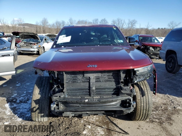 2022 Jeep Grand Cherokee Overland with VIN 1C4RJHDG1N8630323, listed as a Copart auction lot 45178015 with 31,493 mi miles and Salvage title. Bid and sale history available at DreamBid. Image 5.