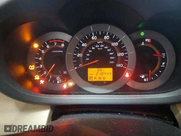 2011 Toyota RAV4 with VIN 2T3BF4DV8BW171033, listed as a Copart auction lot 53719075 with 219,444 mi miles and Clean Title. Bid and sale history available at DreamBid. Image 9.
