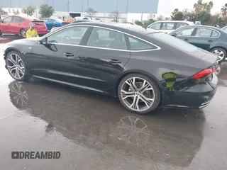 2019 Audi A7 Prestige with VIN WAUV2AF24KN021015, listed as a IAAI auction lot 41479702 with 37,840 mi miles. Bid and sale history available at carsss.com. Image 3.