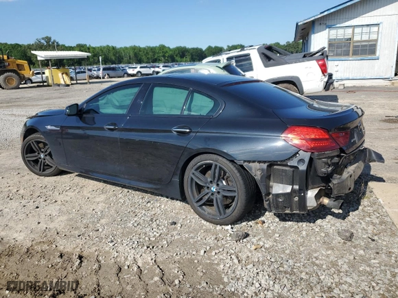 2015 BMW 6 Series 640i xDrive with VIN WBA6B8C58FD453324, listed as a Copart auction lot 53252864 with 0 mi miles. Bid and sale history available at carsss.com. Image 2.